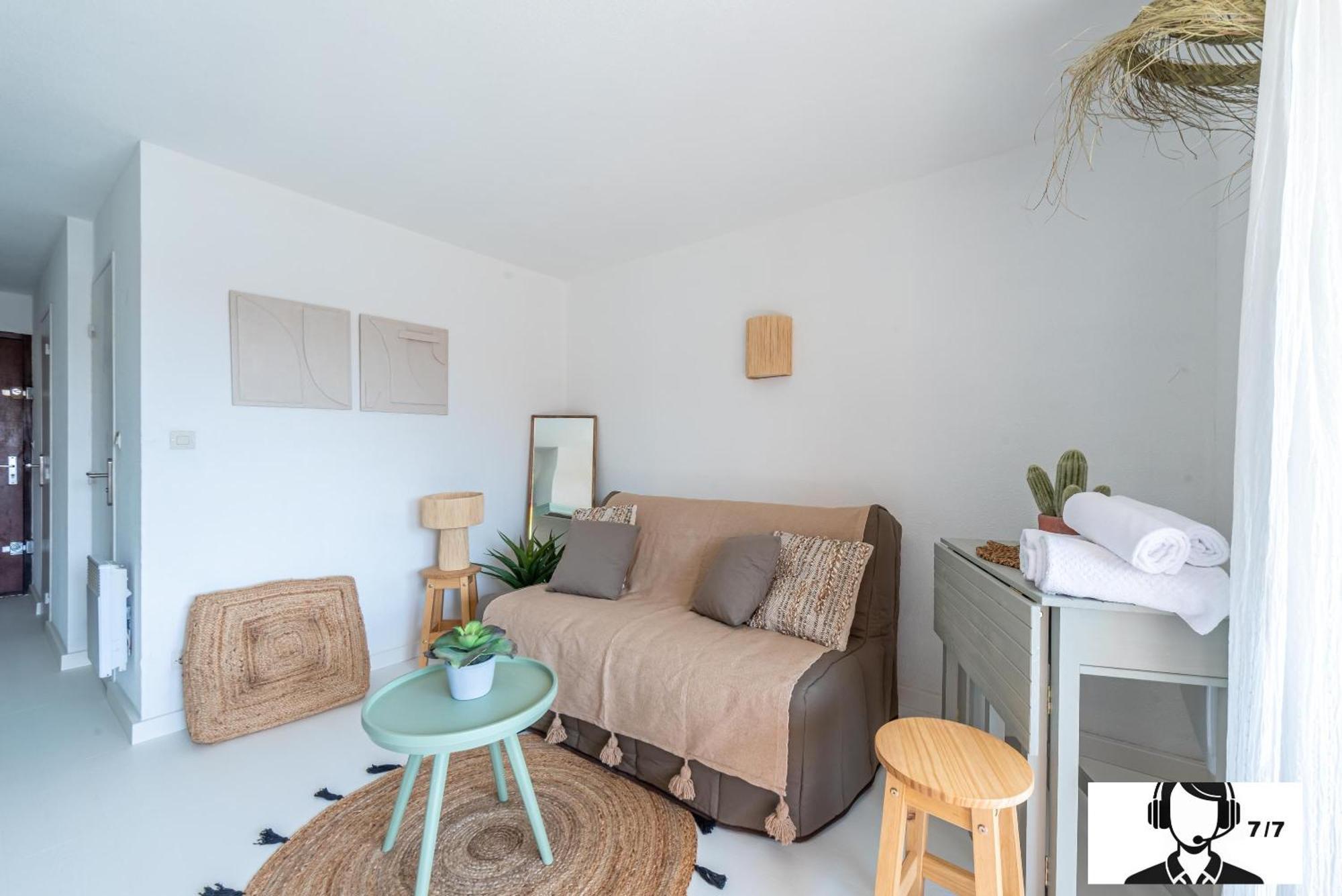 L'Athlantis - Cosy With Terrace And Parking Apartment Saint-Cyprien  Bagian luar foto